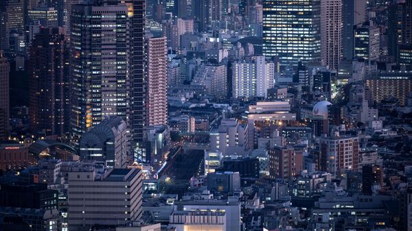 Вид на Токио, фото из архива - Sputnik Азербайджан