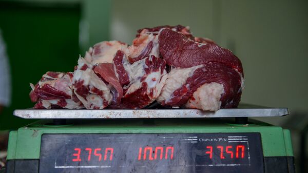 Мясо, фото из архива  - Sputnik Azərbaycan
