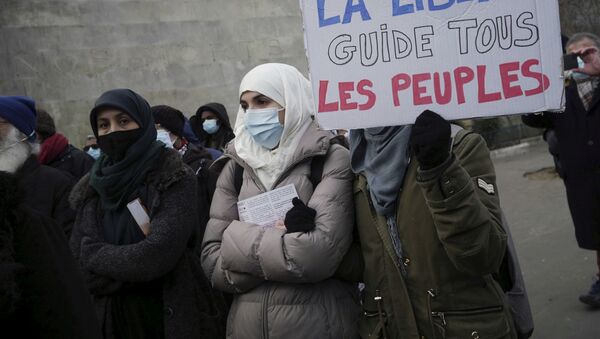 Протесты в Франции, фото из архива - Sputnik Азербайджан