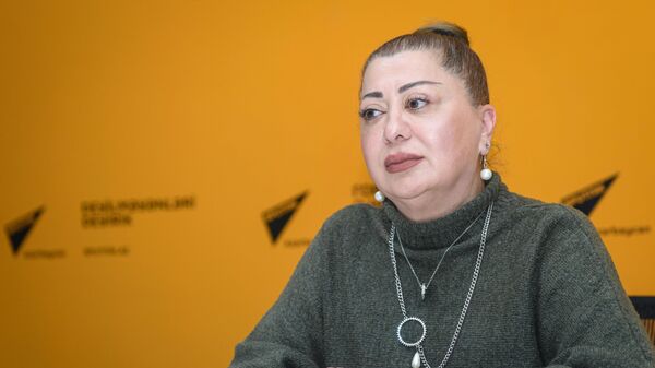 Председатель Союза детей Азербайджана Кямаля Агазаде - Sputnik Азербайджан