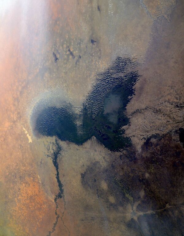 Африканское озеро Чад - Sputnik Азербайджан
