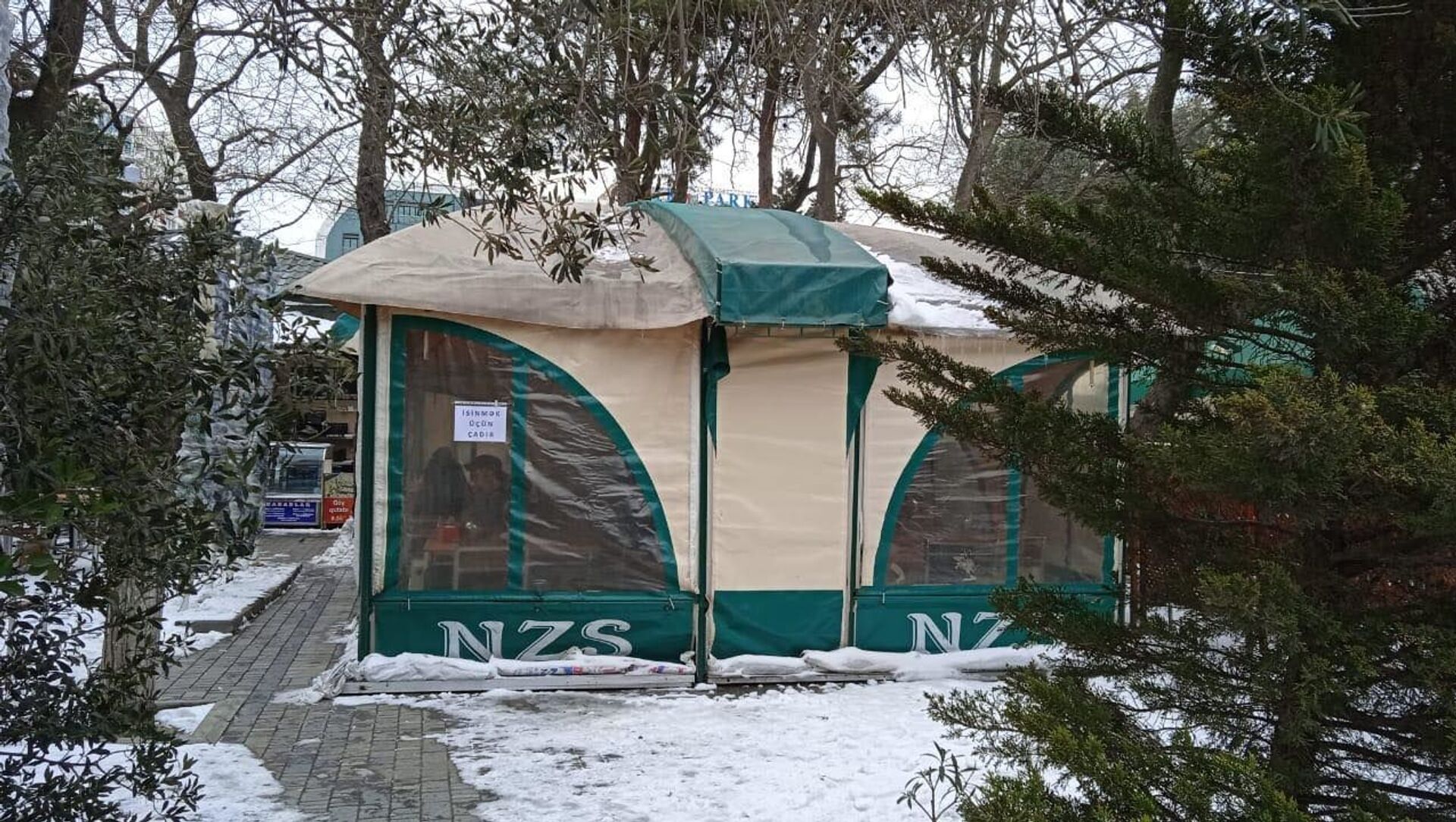 İsinmək üçün çadır - Sputnik Azərbaycan, 1920, 25.02.2021