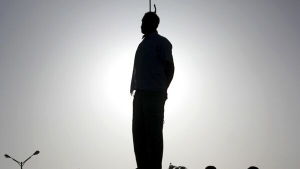 Исполнения смертной казни в Иране, фото из архива - Sputnik Azərbaycan