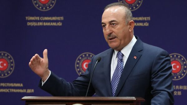 Министр иностранных дел Турции Мевлют Чавушоглу, фото из архива - Sputnik Азербайджан
