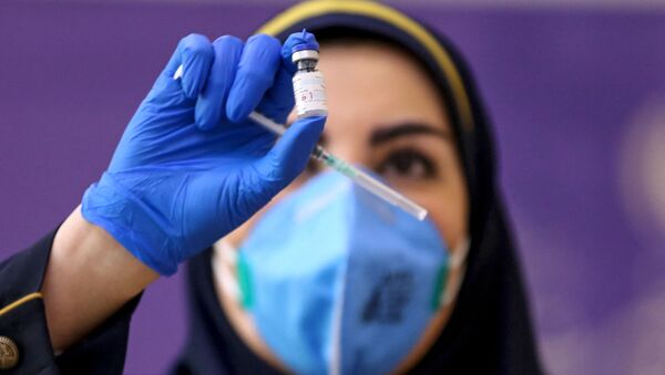 Вакцинация от коронавируса в Иране, фото из архива - Sputnik Азербайджан
