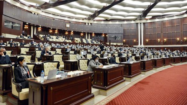 Заседание парламента Азербайджана, фото из архива - Sputnik Азербайджан