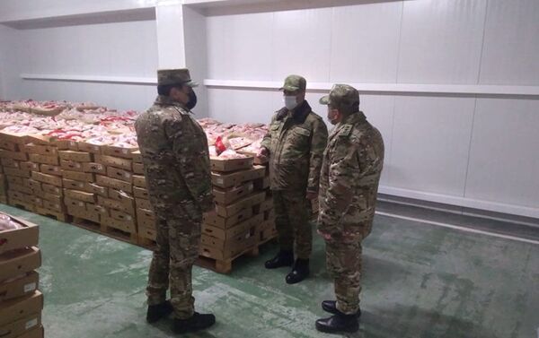 Министр обороны АР Закир Гасанов посетил подразделения, дислоцированные в Карабахе - Sputnik Азербайджан