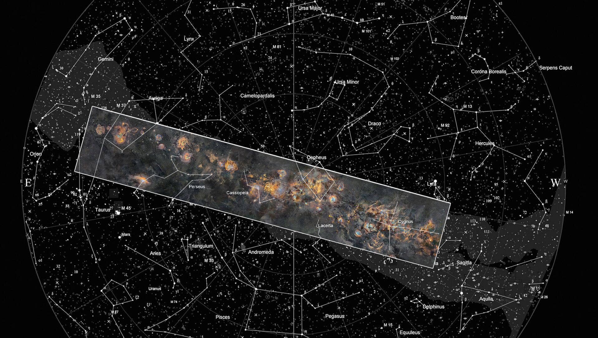 Финский астрофотограф представил панораму Млечного Пути  - Sputnik Азербайджан, 1920, 23.03.2021