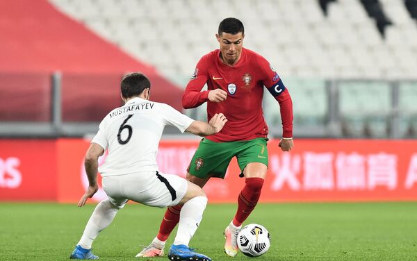 Матч отборочного цикла ЧМ-2022 между сборными Португалии и Азербайджана - Sputnik Азербайджан