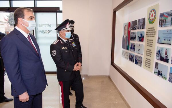 В Гяндже открылось новое административное здание городского управления  Службы государственной безопасности - Sputnik Азербайджан