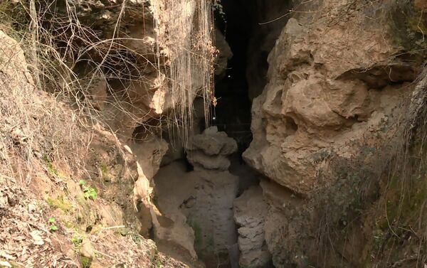 Azıx mağarasında  - Sputnik Azərbaycan