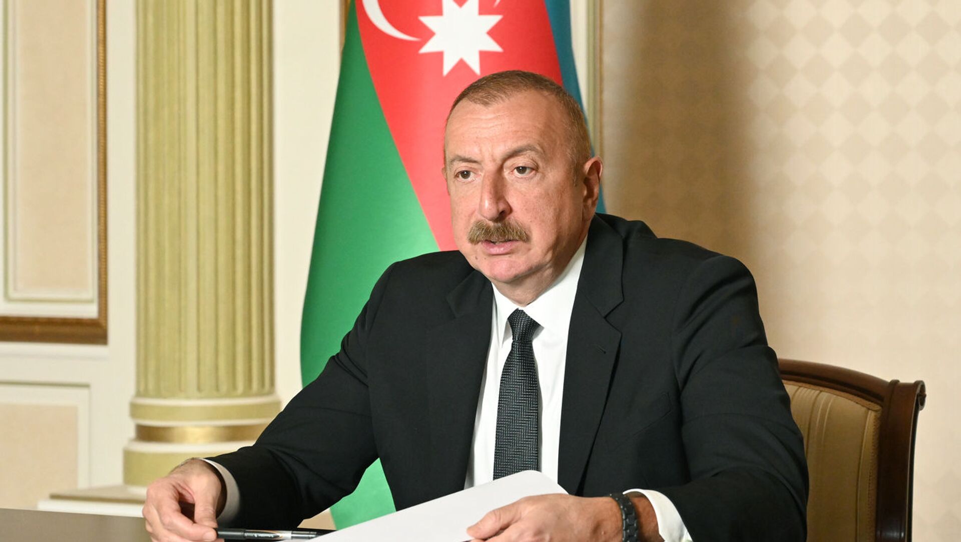 Состоялась встреча президента Ильхама Алиева с генеральным директором Всемирной организации здравоохранения в формате видеоконференции - Sputnik Азербайджан, 1920, 01.04.2021