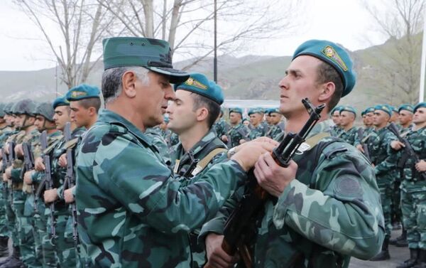 В Губадлинском районе приступила к несению служебно-боевого дежурства очередная воинская часть ГПС - Sputnik Азербайджан