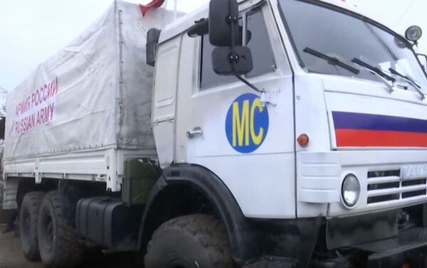 Российские миротворцы помогли в ремонте газопровода вблизи города Шуша - Sputnik Азербайджан