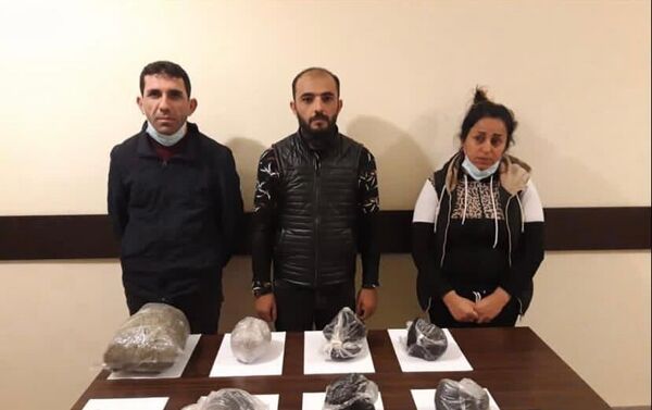 Задержанные на границе с Ираном лица - Sputnik Азербайджан