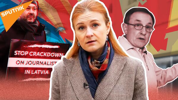 Кто вступился за задержанных в Латвии журналистов - Sputnik Азербайджан
