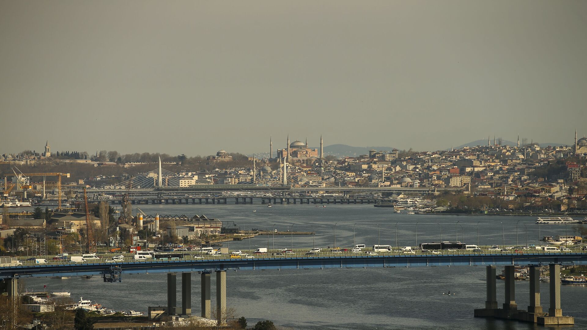 Вид на город Стамбул, фото из архива - Sputnik Азербайджан, 1920, 26.06.2021