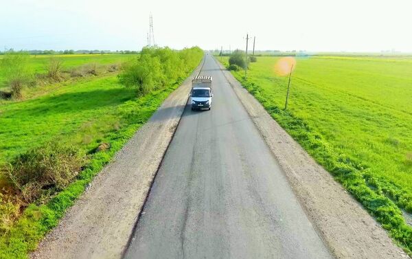 Реконструкция дорог в Агджабединском районе Реконструкция дорог в Агджабединском районе - Sputnik Азербайджан