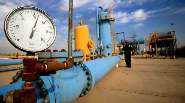 Газовое хранилище, фото из архива - Sputnik Azərbaycan