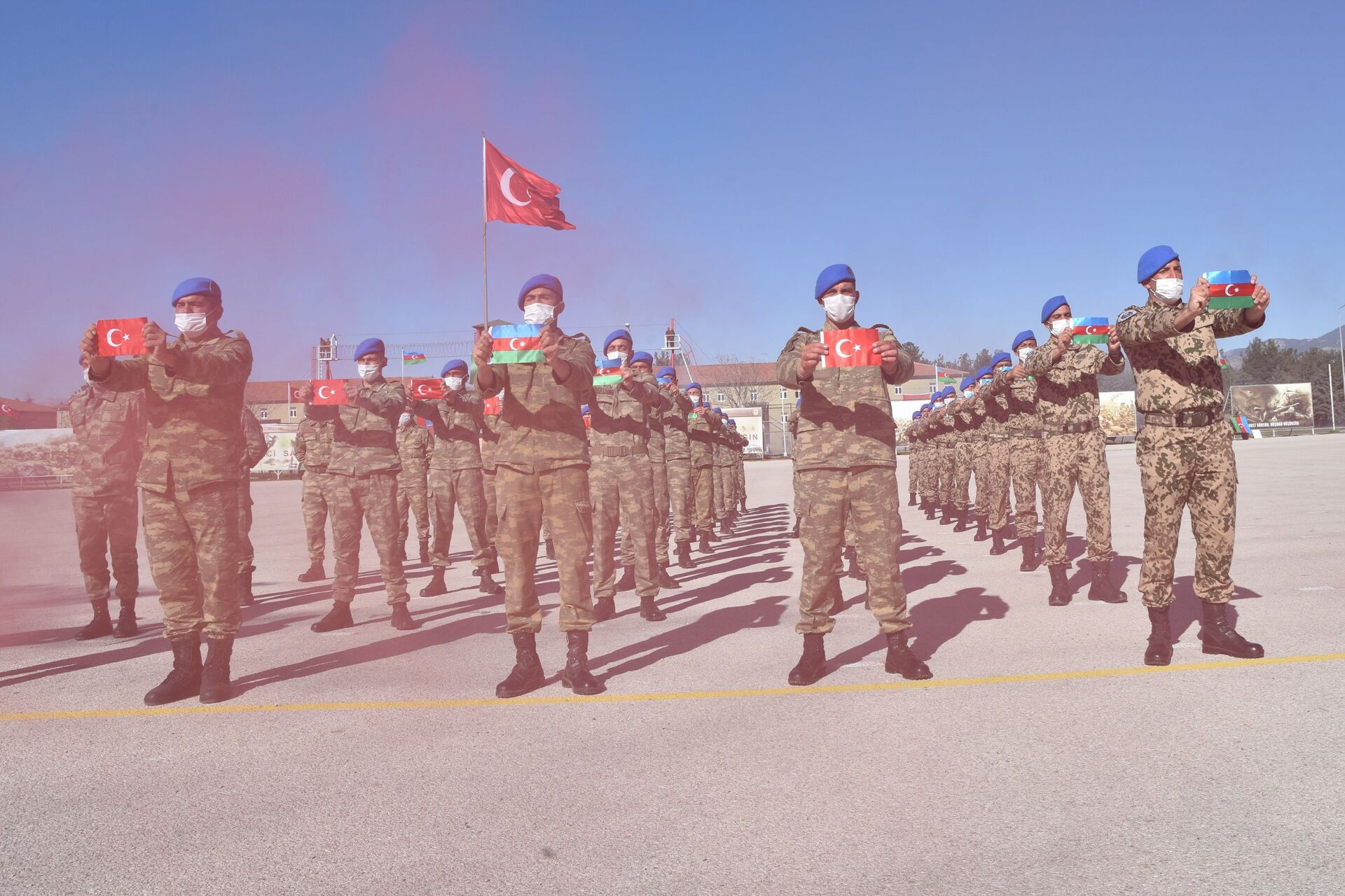 Завершились учения азербайджанских военнослужащих в Турции - фото - Sputnik Азербайджан, 1920, 28.04.2021