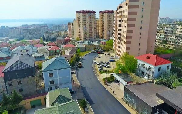 Ремонт автодорог в Хатаинском районе столицы - Sputnik Азербайджан