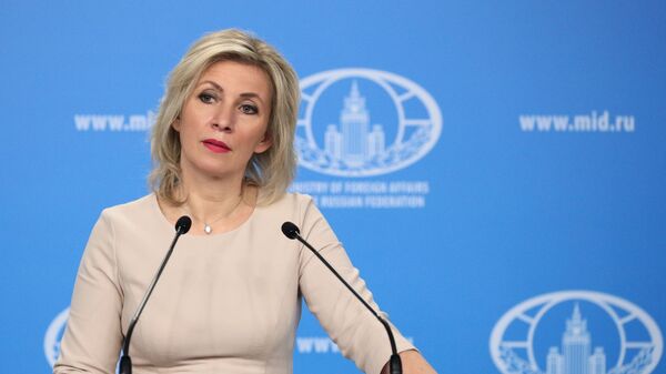 Официальный представитель Министерства иностранных дел России Мария Захарова, фото из архива - Sputnik Азербайджан
