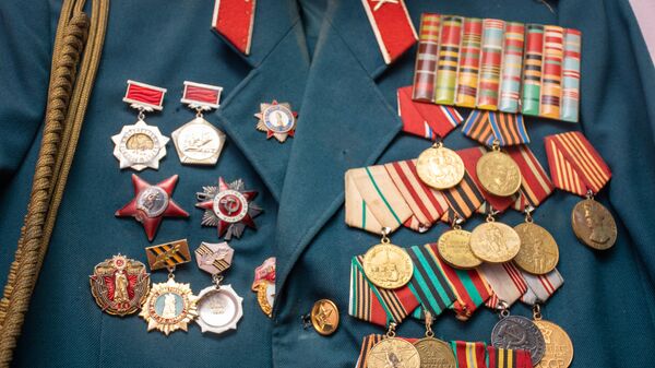 Медали ветерана войны - Sputnik Азербайджан