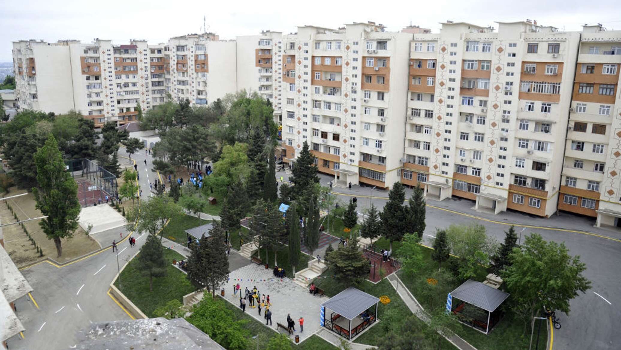 Поселок Гюнешли Азербайджан