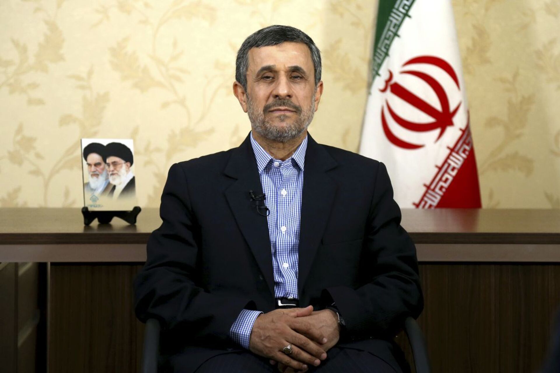 Бывший президент Ирана Махмуд Ахмадинежад, фото из архива - Sputnik Azərbaycan, 1920, 11.06.2024