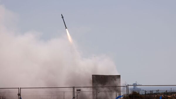  Ракета израильской системы ПРО Iron Dome - Sputnik Азербайджан