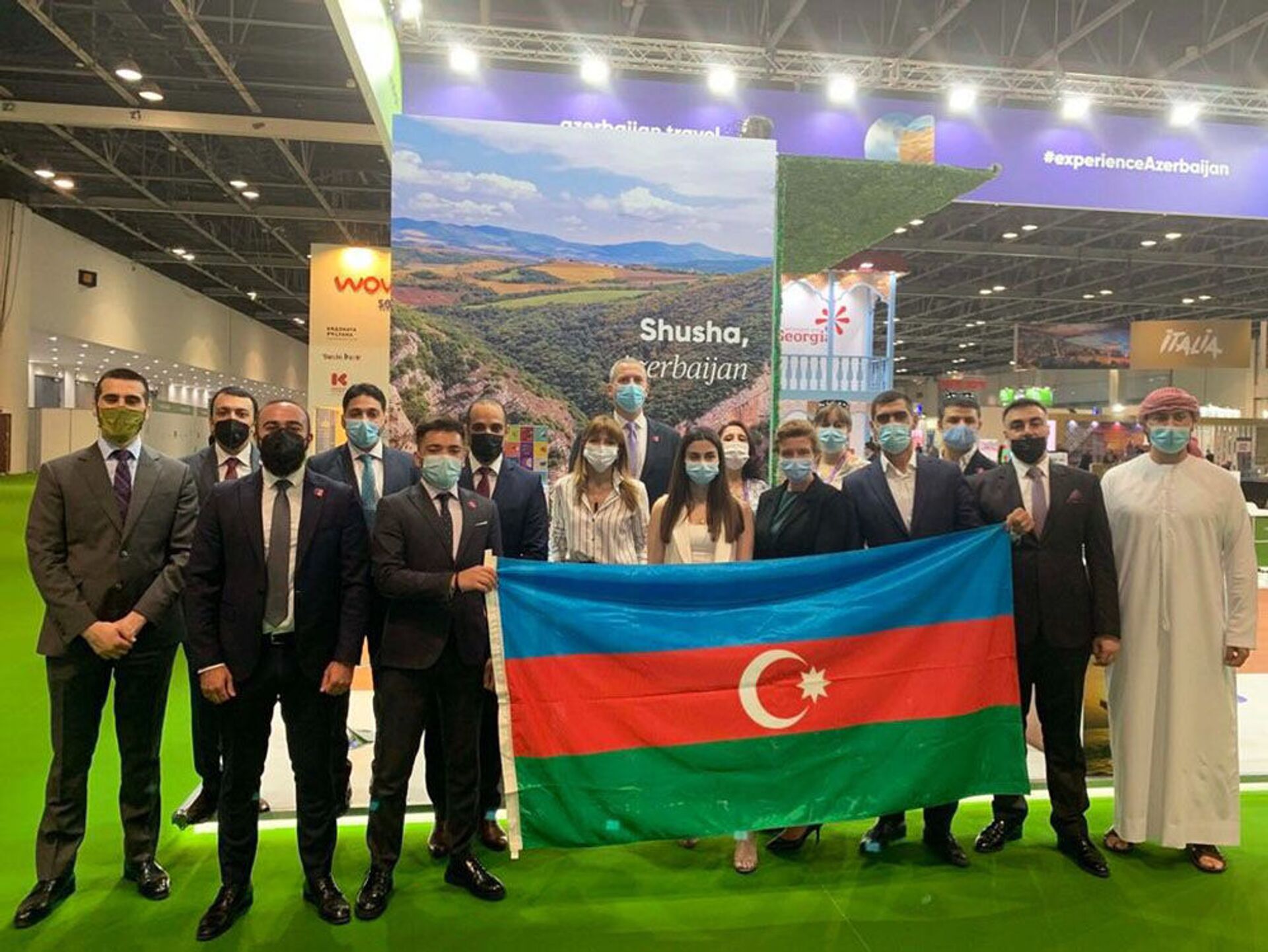 Город Шуша стал новой туристической дестинацией Азербайджана на ATM 2021 - Sputnik Азербайджан, 1920, 16.05.2021