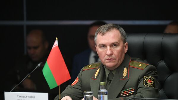 Belarusun müdafiə naziri Viktor Xrenin - Sputnik Azərbaycan