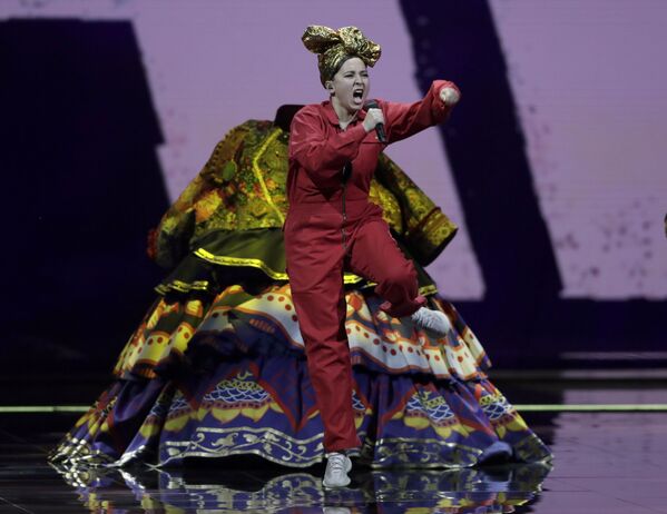 Манижа из России в финале международного конкурса Евровидение-2021 - Sputnik Азербайджан