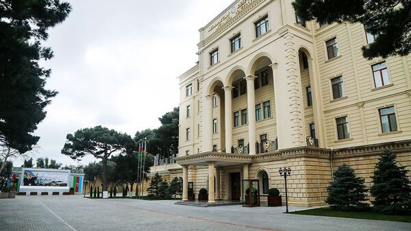 Здание министерства обороны Азербайджана, фото из архива - Sputnik Азербайджан