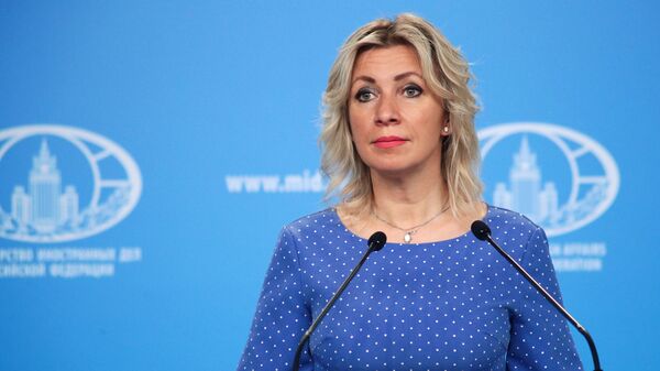 Официальный представитель Министерства иностранных дел России Мария Захарова, фото из архива - Sputnik Азербайджан