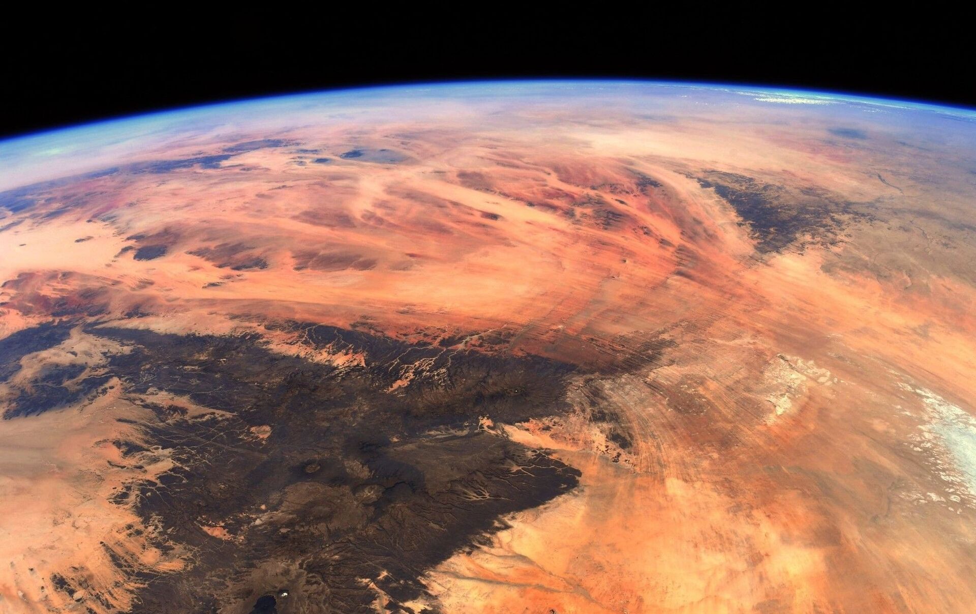 Пустыня сахара фото из космоса