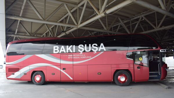 Bakı-Şuşa avtobusu, arxiv şəkli - Sputnik Azərbaycan