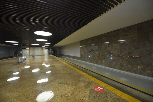 Станция «8 Ноября» Бакинского метрополитена - Sputnik Азербайджан