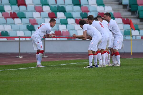 Товарищеский матч по футболу между сборными Азербайджана и Беларуси - Sputnik Азербайджан