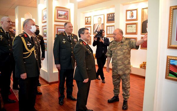 13-е заседание Азербайджано-турецкого военного диалога высокого уровня в Баку - Sputnik Азербайджан