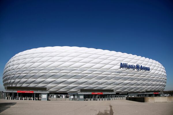 Стадион Альянц Арена в Мюнхене - Sputnik Azərbaycan