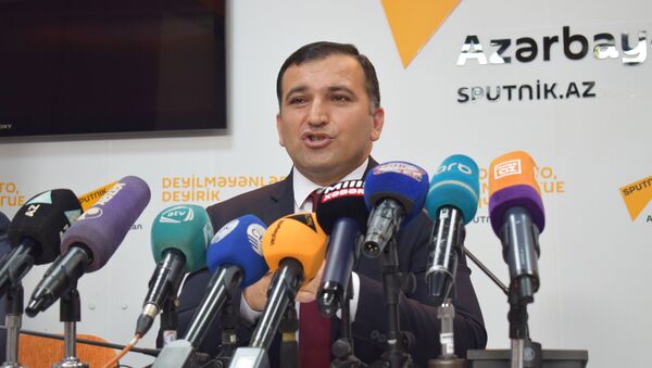 Руководитель Общественного объединения Помощь инвалидам Отечественной войны Замин Зейнал  - Sputnik Азербайджан