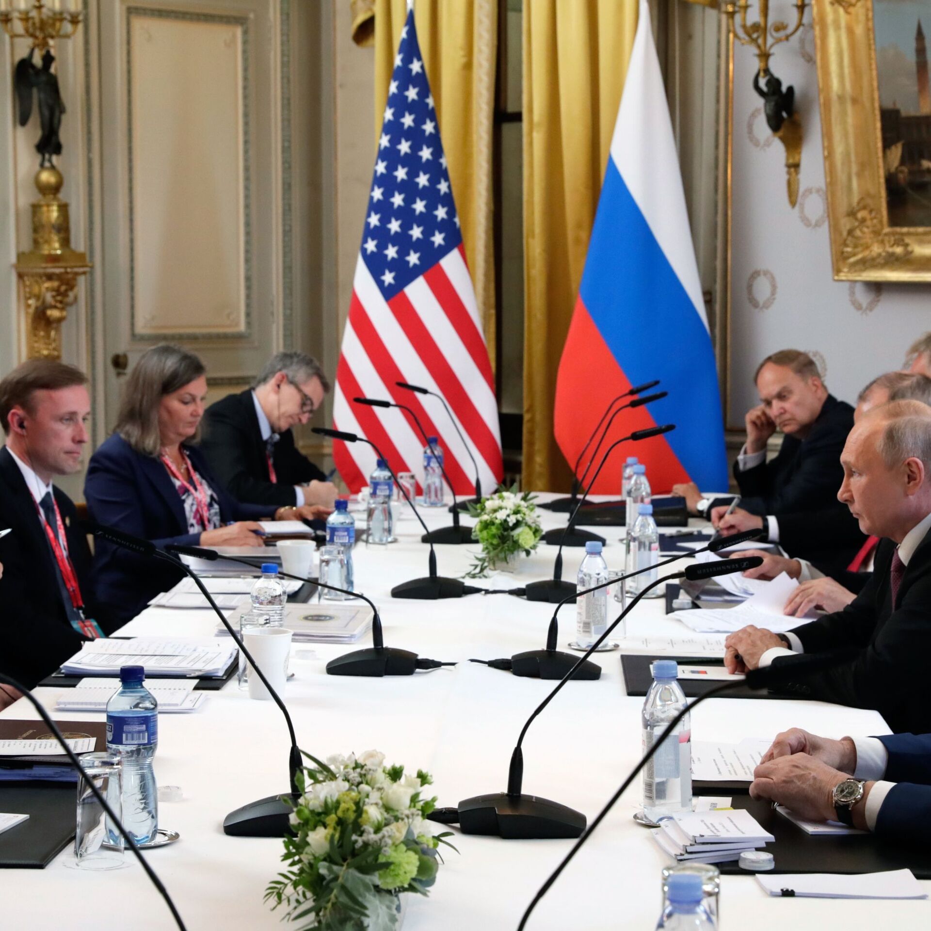 Зачем переговоры. Саммит Россия - США В Женеве. Женева 16 июня. USA Russia meeting.