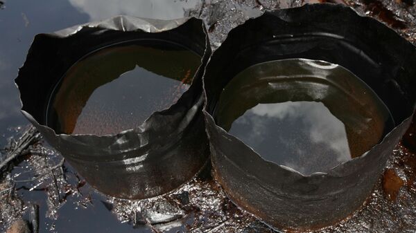 Бочки с нефтью, фото из архива - Sputnik Азербайджан