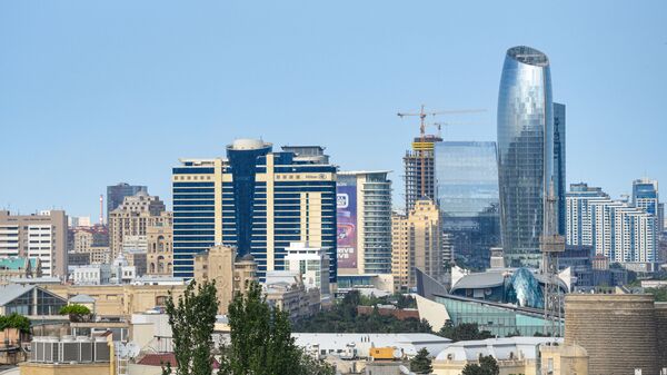 Вид на город Баку, фото из архива - Sputnik Azərbaycan