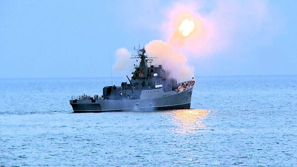 Тактические учения Военно-морских сил (ВМС) Азербайджана - Sputnik Azərbaycan