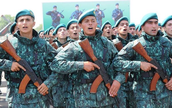 Церемония открытия новой воинской части Государственной пограничной службы в Губадлинском районе - Sputnik Азербайджан