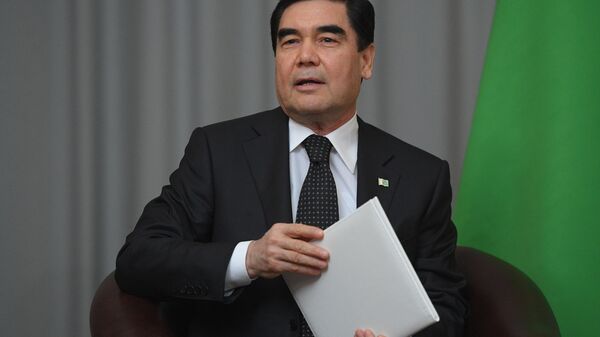 Президент Туркмении, председатель кабинета министров Туркмении Гурбангулы Бердымухамедов, фото из архива - Sputnik Azərbaycan