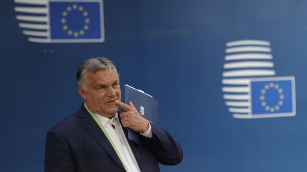 Премьер-министр Венгерской Республики Виктор Орбан, 25 июня 2021 года - Sputnik Азербайджан