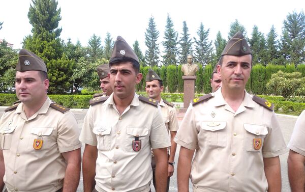 Церемония награждение сотрудников МЧС Азербайджана - Sputnik Азербайджан